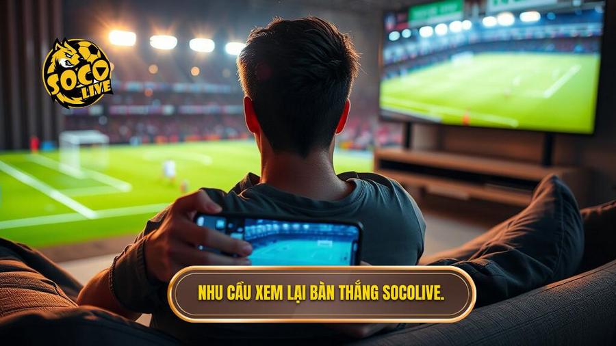 Tại sao nhu cầu Socolive xem lại bàn thắng ngày càng tăng cao?