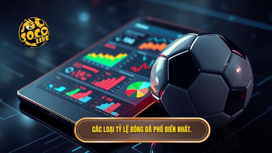 Các loại tỷ lệ bóng đá phổ biến nhất.