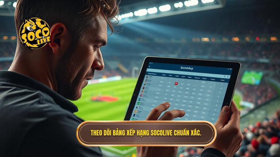 Tầm quan trọng của việc theo dõi Socolive bảng xếp hạng bóng đá