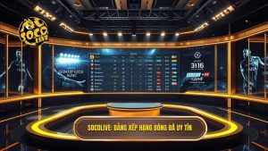 Socolive bảng xếp hạng bóng đá