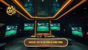 Socolive xem lịch thi đấu