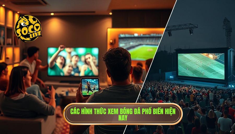 Xem trực tiếp bóng đá ở đâu tốt nhất? Đánh giá chi tiết các nền tảng hàng đầu hiện nay 2 Phân tích các hình thức xem bóng đá phổ biến hiện nay